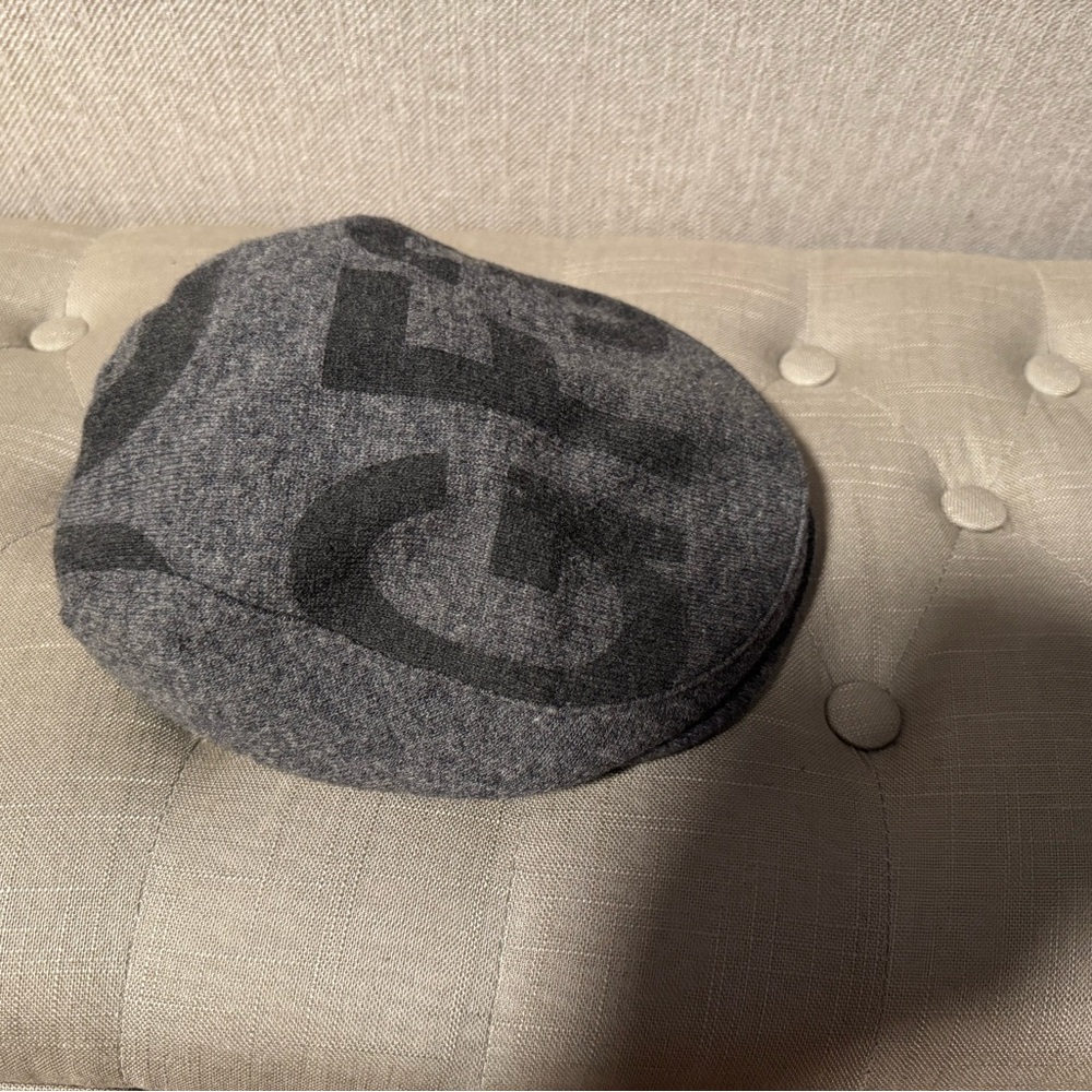 Dolce & Gabbana Gray and Black Beret